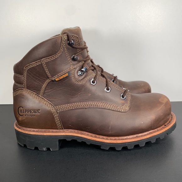 Chippewa Bolville 6 Inch Waterproof Nano Composite Toe Work Boot Mens 8 D - Picture 12 of 12